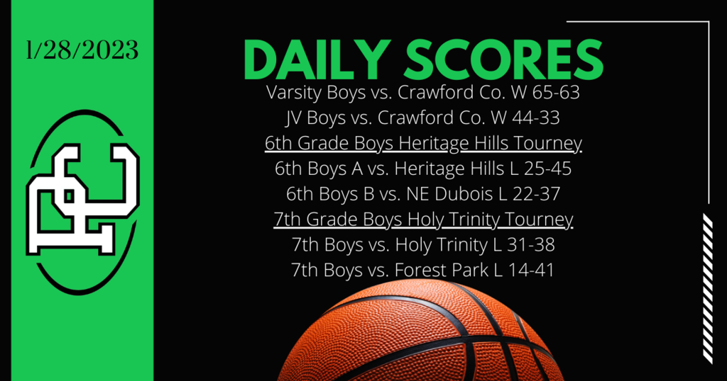 Daily Scores 1/28/2023
